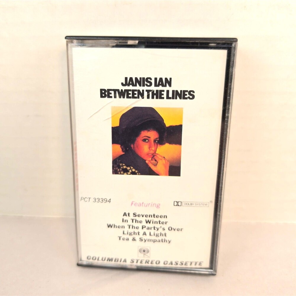 Janis Ian "Between the Lines" Cassette Tape 1975